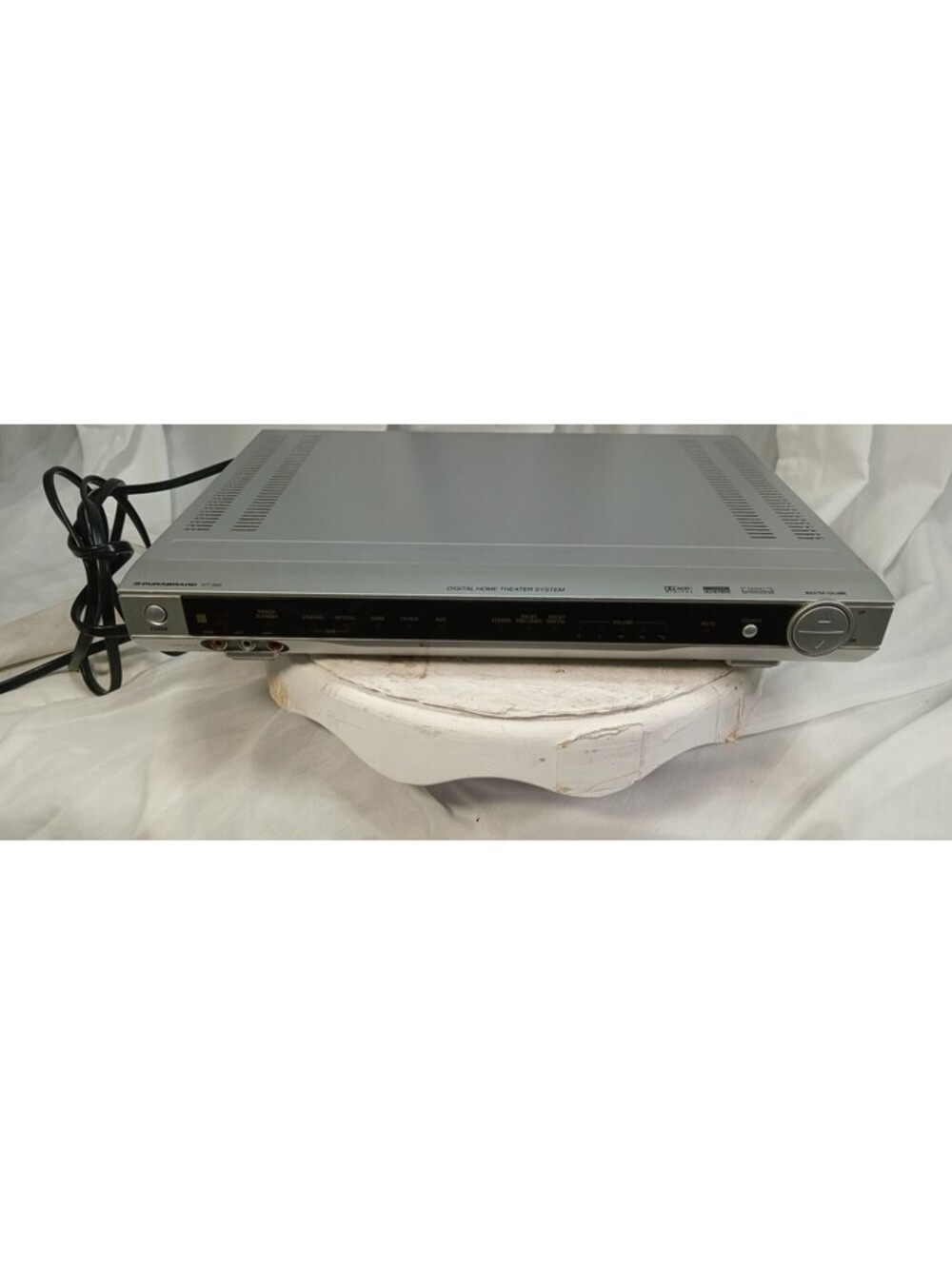 Durabrand HT-395 Slim Home Theater AV Receiver AM/FM Silver
